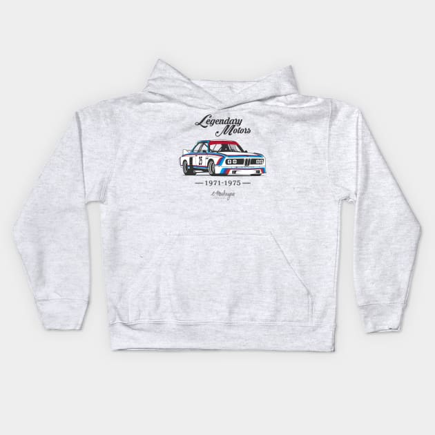 3.0 CSL Racing legend Kids Hoodie by Markaryan